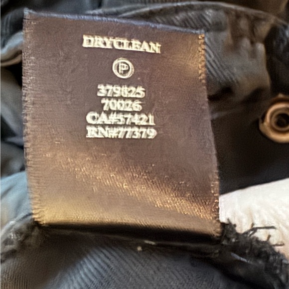 Ann Taylor Sueded Black Button Front A-Line Skirt Size 0 - Picture 4 of 8